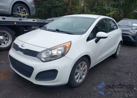 2013 Kia Rio Lx из США, поврежденный, VIN KNADM5A33D6248786